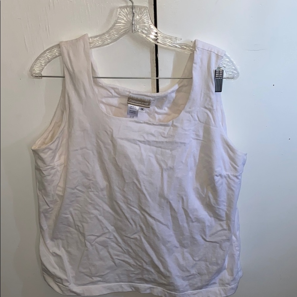Coldwater Creek Women’s Top Cotton/Spandex 1X